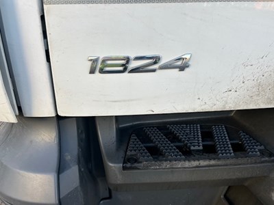 Lot 8 - 2020 (69 Plate) Mercedes Actros 1824 Rigid Curtainside Euro 6