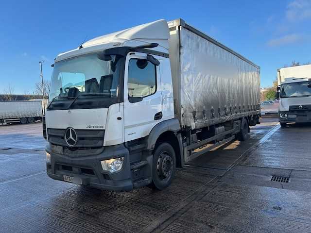 Lot 8 - 2020 (69 Plate) Mercedes Actros 1824 Rigid Curtainside Euro 6