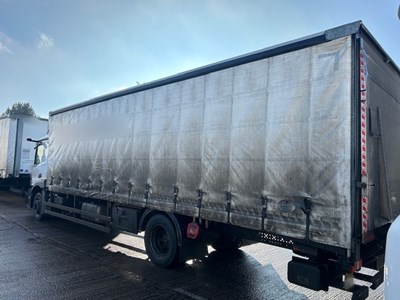 Lot 8 - 2020 (69 Plate) Mercedes Actros 1824 Rigid Curtainside Euro 6