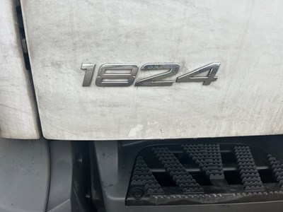 Lot 11 - 2020 (69 Plate) Mercedes Actros 1824 Rigid Curtainside Euro 6