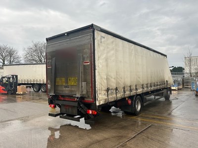 Lot 11 - 2020 (69 Plate) Mercedes Actros 1824 Rigid Curtainside Euro 6