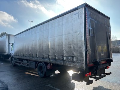 Lot 9 - 2020 (69 Plate) Mercedes Actros 1824 Rigid Curtainside Euro 6