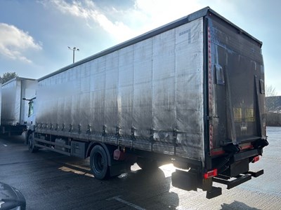 Lot 9 - 2020 (69 Plate) Mercedes Actros 1824 Rigid Curtainside Euro 6