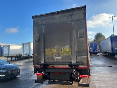 Lot 9 - 2020 (69 Plate) Mercedes Actros 1824 Rigid Curtainside Euro 6