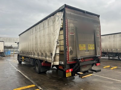 Lot 12 - 2020 (69 Plate) Mercedes Actros 1824 Rigid Curtainside Euro 6