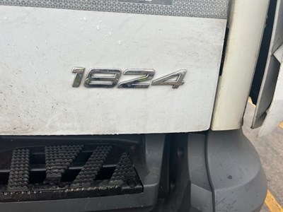 Lot 12 - 2020 (69 Plate) Mercedes Actros 1824 Rigid Curtainside Euro 6