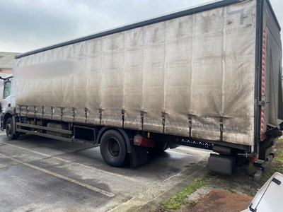 Lot 3 - 2020 (69 Plate) Mercedes Actros 1824 Rigid Curtainside Euro 6