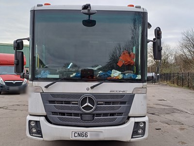 Lot 45 - 2016 (66 Plate) Mercedes Econic 2630 6x2 Refuse Collection Vehicle Euro 6
