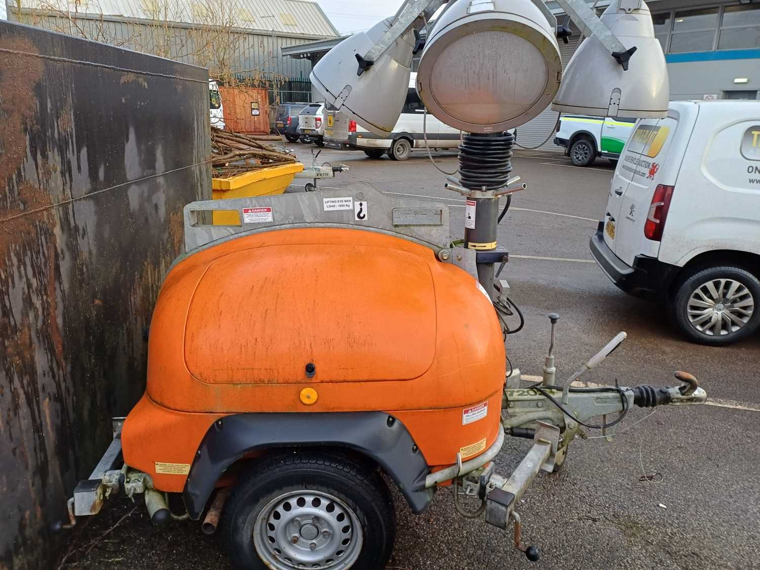Lot 48 - 2001 Taylor Construction Plant Ecolite Mobile Lighting Tower