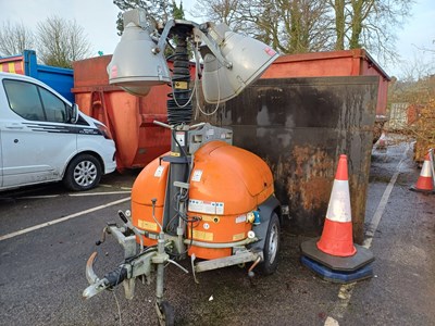 Lot 48 - 2001 Taylor Construction Plant Ecolite Mobile Lighting Tower