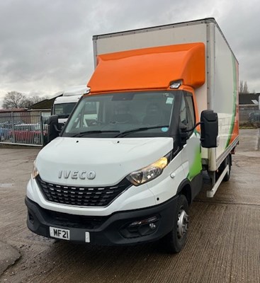 Lot 18 - 2021 Iveco 72.180 Box Van Euro 6