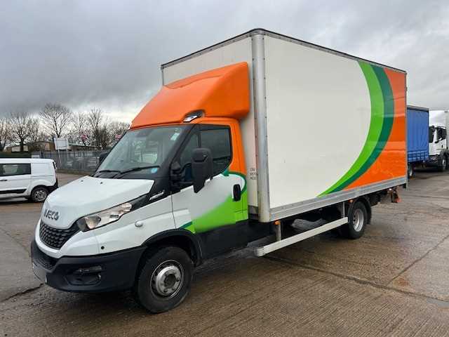 Lot 18 - 2021 Iveco 72.180 Box Van Euro 6