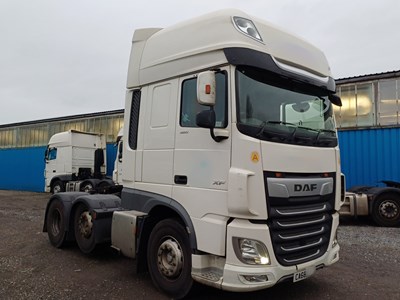 Lot 68 - 2018 (68 Plate) DAF XF 480 FTG 6x2 Artic Tractor Unit Euro 6