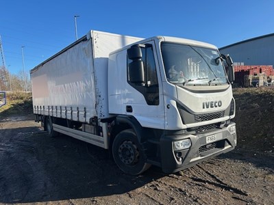 Lot 7 - 2016 (66 Plate) Iveco Eurocargo 180E25P S-A Rigid Curtainside Euro 6