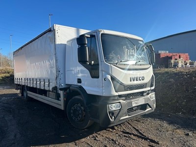 Lot 7 - 2016 (66 Plate) Iveco Eurocargo 180E25P S-A Rigid Curtainside Euro 6