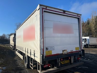 Lot 7 - 2016 (66 Plate) Iveco Eurocargo 180E25P S-A Rigid Curtainside Euro 6