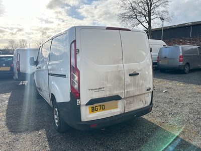Lot 50 - 2020 (70 Plate) Ford Transit Custom 300 Leader Eblue Panel Van Euro 6