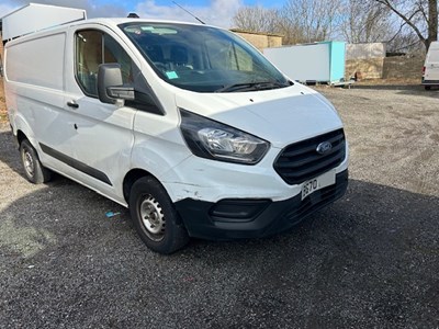 Lot 50 - 2020 (70 Plate) Ford Transit Custom 300 Leader Eblue Panel Van Euro 6