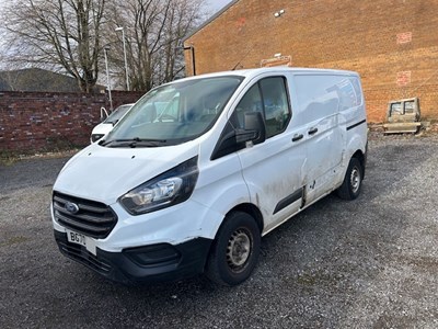 Lot 50 - 2020 (70 Plate) Ford Transit Custom 300 Leader Eblue Panel Van Euro 6