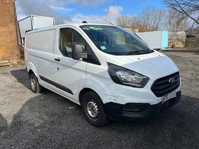 Lot 50 - 2020 (70 Plate) Ford Transit Custom 300 Leader Eblue Panel Van Euro 6