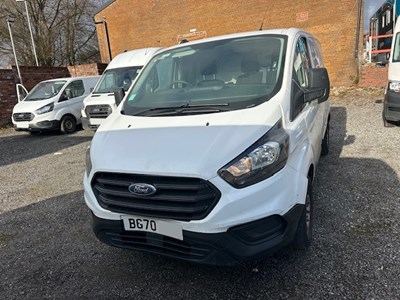 Lot 50 - 2020 (70 Plate) Ford Transit Custom 300 Leader Eblue Panel Van Euro 6