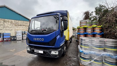 Lot 61 - 2016 (66 Plate) Iveco Eurocargo 120E21S S-A Rigid Box Euro 6