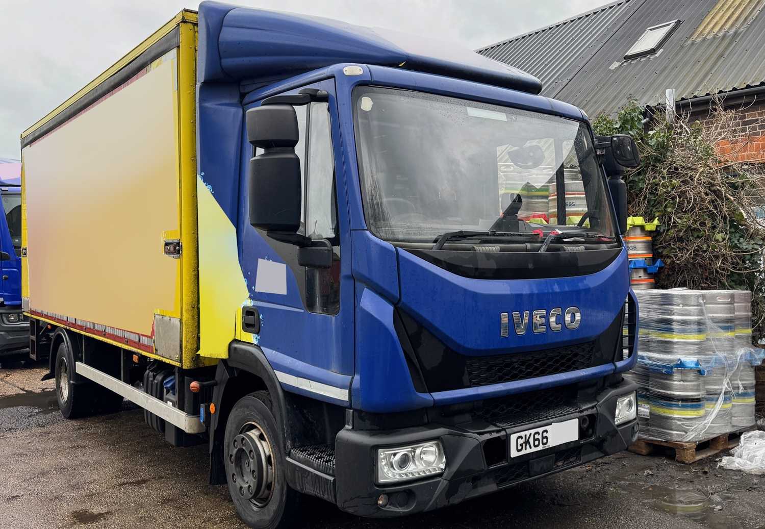 Lot 61 - 2016 (66 Plate) Iveco Eurocargo 120E21S S-A Rigid Box Euro 6