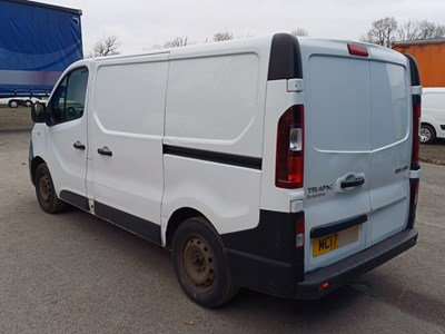 Lot 70 - 2017 Renault Trafic SL27 Business DCI Panel Van Euro 6