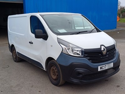 Lot 70 - 2017 Renault Trafic SL27 Business DCI Panel Van Euro 6