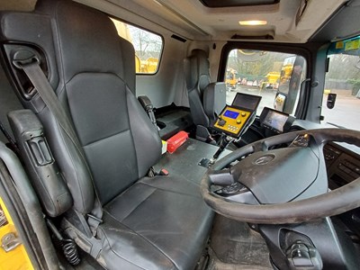 Lot 5 - 2016 (66 Plate) Mercedes Arocs 1824 Econ Tipper With Gritter and Plough Euro 6