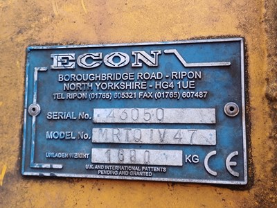 Lot 5 - 2016 (66 Plate) Mercedes Arocs 1824 Econ Tipper With Gritter and Plough Euro 6