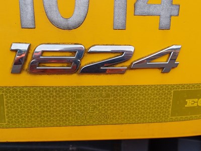 Lot 5 - 2016 (66 Plate) Mercedes Arocs 1824 Econ Tipper With Gritter and Plough Euro 6