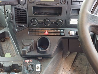 Lot 5 - 2016 (66 Plate) Mercedes Arocs 1824 Econ Tipper With Gritter and Plough Euro 6