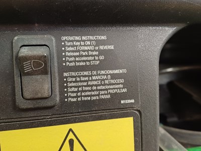 Lot 17 - 2018 John Deere TE 4x2 Electric Utility Vehicle