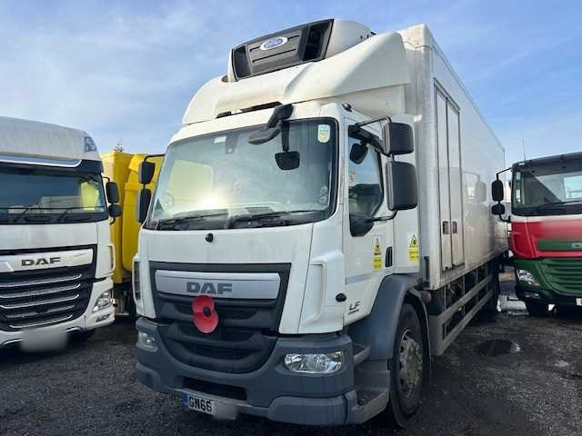 Lot 15 - 2016 (66 Plate) DAF LF 220 FA Fridge Box Van Euro 6