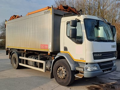 Lot 12 - 2012 (61 Plate) DAF LF 55.220 18 TIP V 4x2 Refuse Collection Vehicle Euro 5