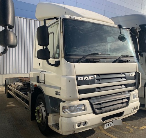 Lot 21 - 2013 (63 Plate) DAF FA CF 75.310 Rigid