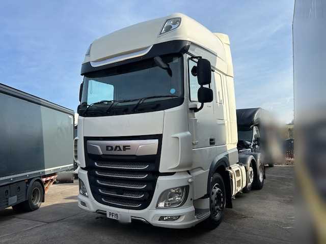 Lot 43 - 2019 DAF XF 480 FTG 6x2 Tractor Unit Euro 6