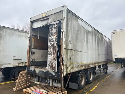 Lot 36 - 1994 Montracon Box Trailer Tandem Axle