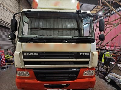 Lot 11 - 2011 DAF CF65 220 BOD V 4x2 Rigid Curtainside Euro 5