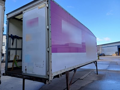 Lot 65 - Teardrop Shaped Demountable Body Trailer