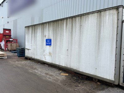 Lot 90 - Demount Box Trailer