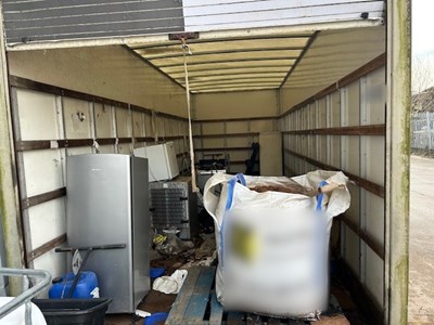 Lot 90 - Demount Box Trailer