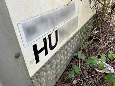 Lot 98 - Demount Box Trailer