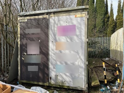 Lot 98 - Demount Box Trailer