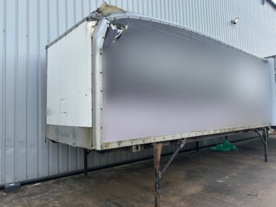 Lot 100 - Demount Box Trailer