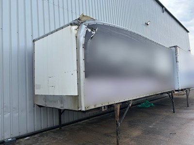 Lot 100 - Demount Box Trailer