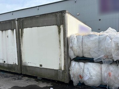 Lot 91 - Demount Box Trailer