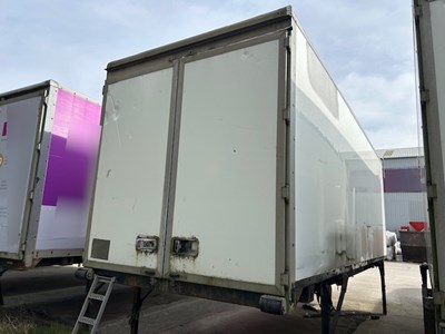 Lot 95 - Demount Box Trailer