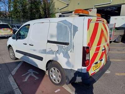Lot 7 - 2014 (64 Plate) Peugeot Partner 750 S L2 HDi Panel Van Euro 5
